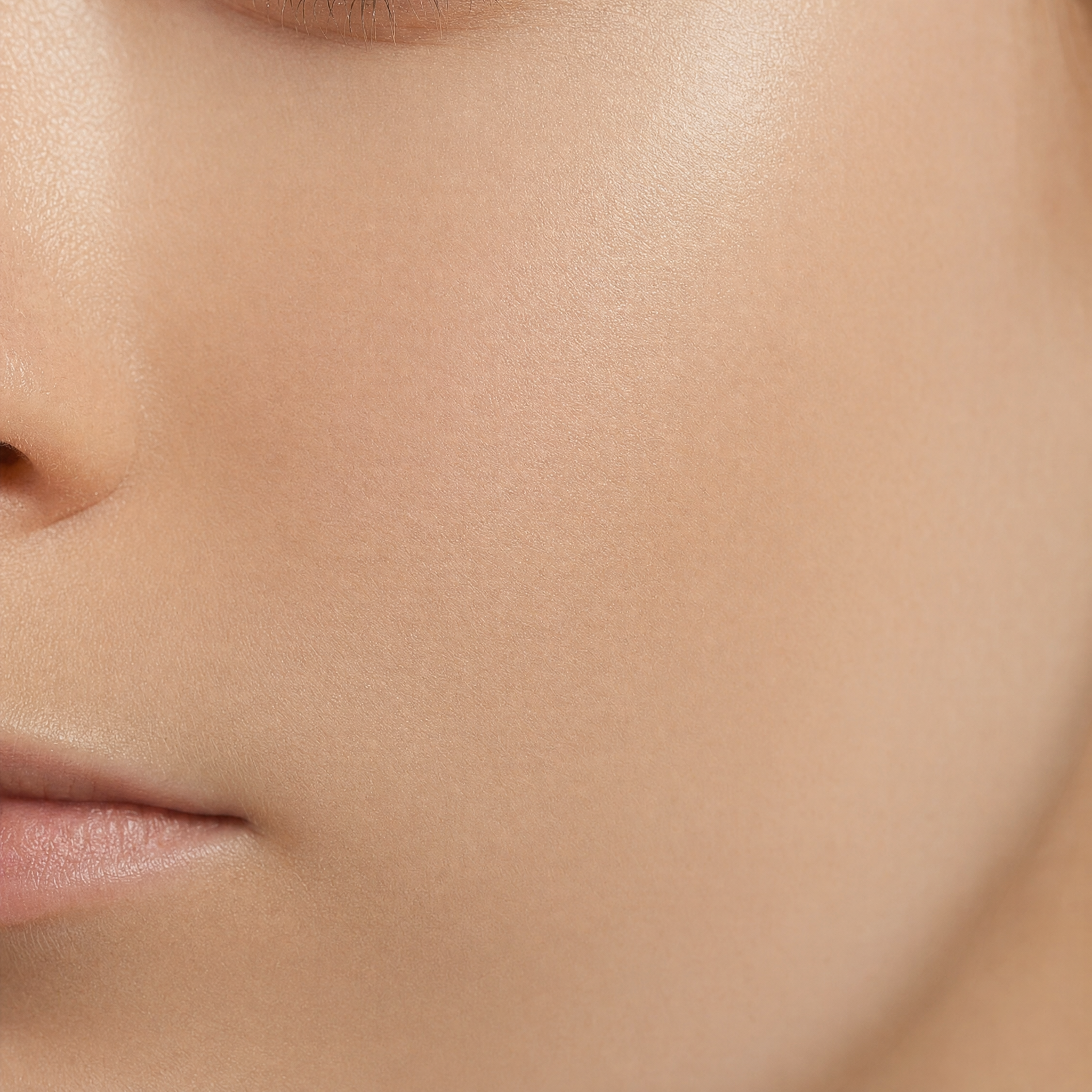 Jevn hudtone og tekstur etter Anti-Age Peel